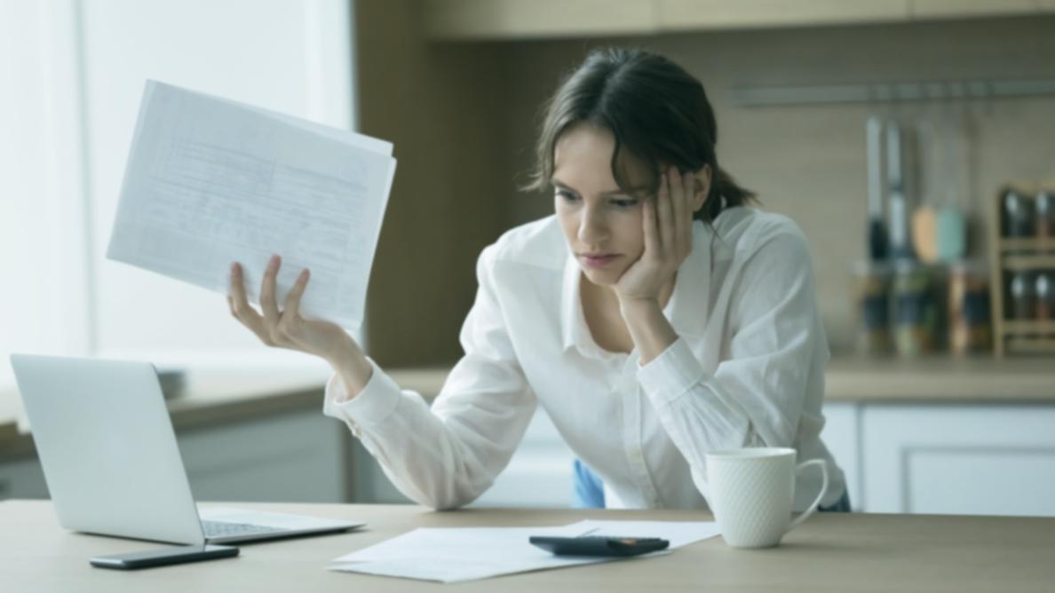 Financial planning session with structured data review
